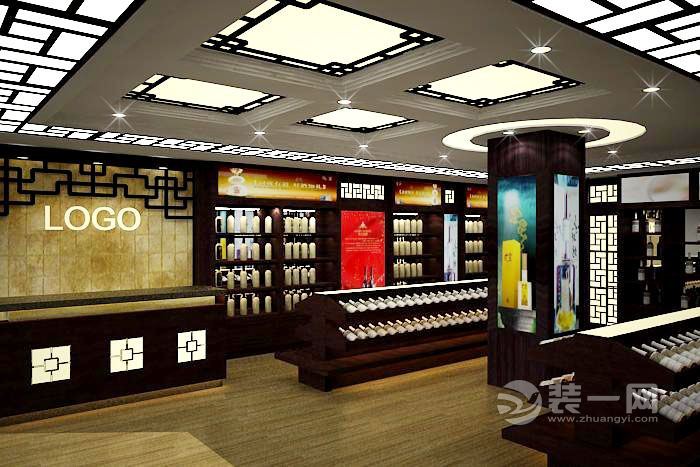 最新烟酒店装修效果图大全2015