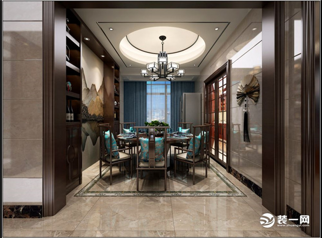 佛山装修网推荐11款中式风格餐厅效果图 201