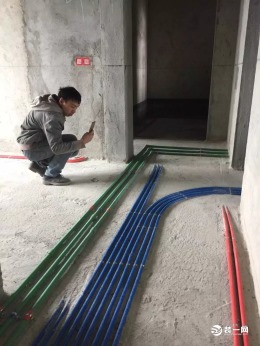 绿岛明珠施工工地